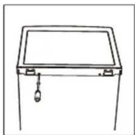 CANDY CHTZ552BK - Changement de sens d'ouverture de la porte - 1