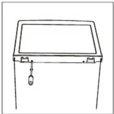 CANDY CHTZ552BK - Modificarea sensului de deschidere a uşii - 1