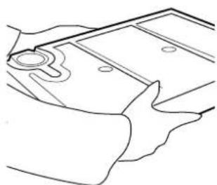 Line drawing of a mechanical component with no visible text or symbols