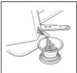 CANDY CD 571 S - Tilsetting av salt - 1