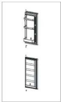 CANDY CVBN 6184XBF/S - De openingsrichting van de deur omkeren - 6