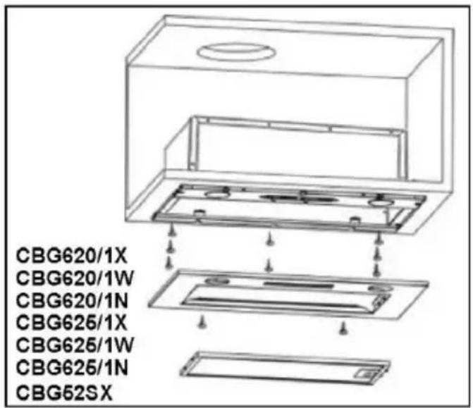 CANDY CBG625/1W - Specificații - 2