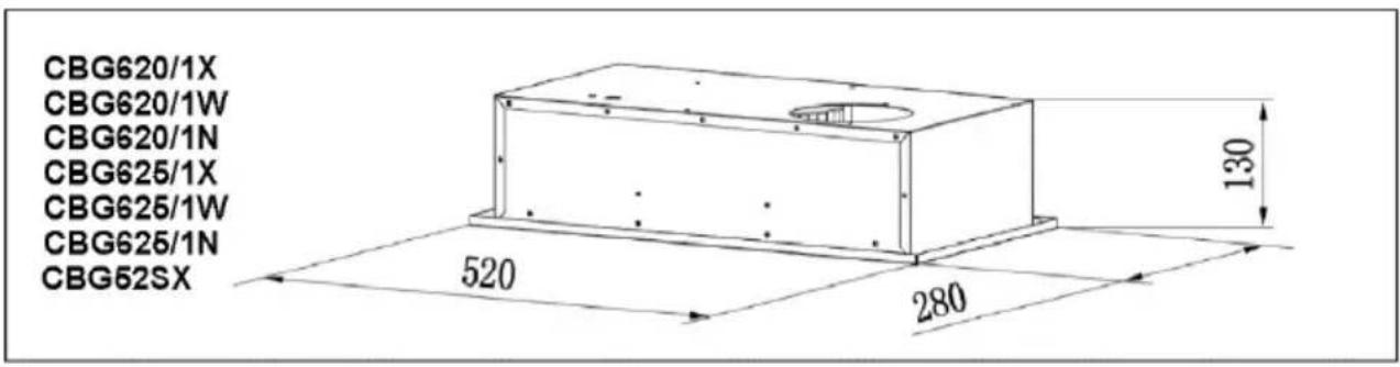 CANDY CBG625/1W - Specificații - 1