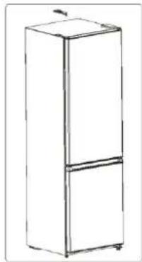 CANDY CVNB 6184W/S1 - Installasjon av dørhåndtak Belysning (tilbehør) - 6