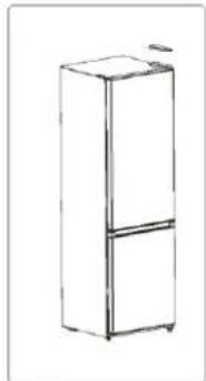 CANDY CVNB 6184W/S1 - Inversione del senso di apertura degli sportelli - 1