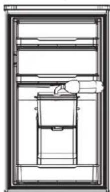 CANDY CVNB 6184W/S1 - Introduzione di acqua potabile: - 1