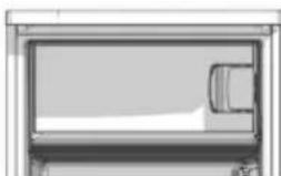 Simple line drawing of a rectangular frame with a small cutout on the side (no text or symbols)