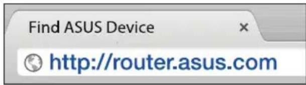 Find ASUS Device http://router.asus.com