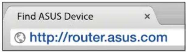 Find ASUS Device http://router.asus.com