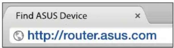 Find ASUS Device http://router.asus.com