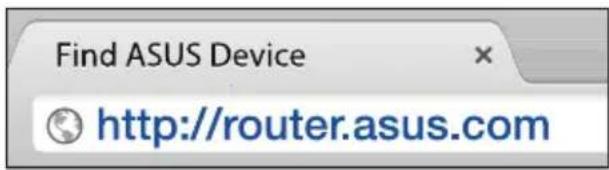 Find ASUS Device http://router.asus.com