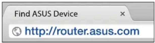 Find ASUS Device http://router.asus.com