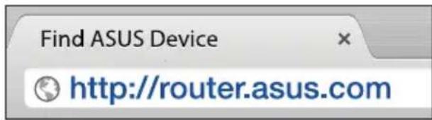 Find ASUS Device http://router.asus.com