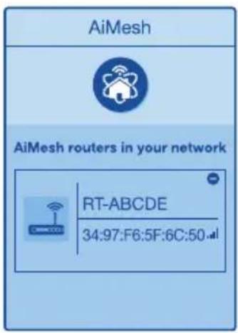AiMesh AiMesh routers in your network RT-ABCDE 34:97:F6:5F:6C:50