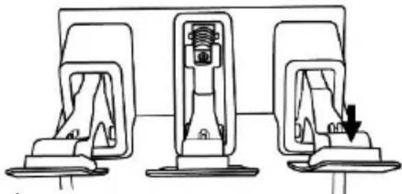 THRUSTMASTER T-LCM Pedals - Pedalların hizasını ayarlama - 1