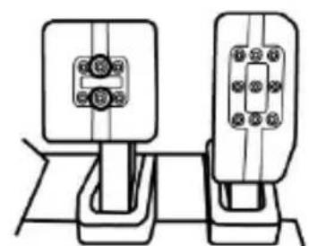 THRUSTMASTER T-LCM Pedals - תְאָהִי - 1