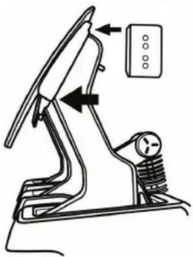 THRUSTMASTER T-LCM Pedals - Ajuster l'INCLINAISON des pédales - 1