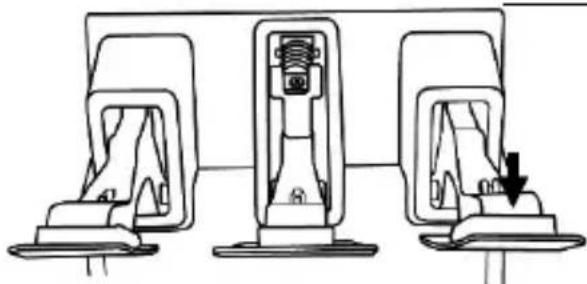 THRUSTMASTER T-LCM Pedals - 페달 세 개 사이의 간격 조절하기 - 3