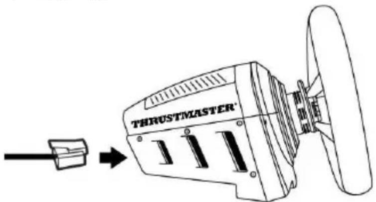 THRUSTMASTER T-LCM Pedals - 使用搭配 Thrustmaster(圖馬思特)方向盤底座的踏板組 = 必須拔掉 RJ12 纜線 (2) - 1