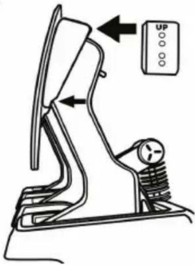 THRUSTMASTER T-LCM Pedals - Ajuster l'INCLINAISON des pédales - 3