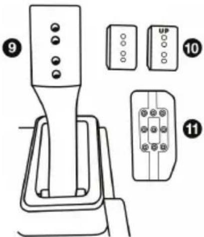 THRUSTMASTER T-LCM Pedals - Distanziatori - 3