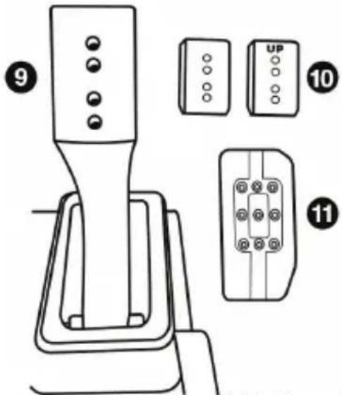 THRUSTMASTER T-LCM Pedals - Pedaalarmen en pedalen - 1