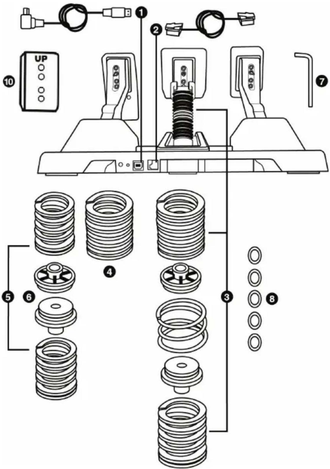 THRUSTMASTER T-LCM Pedals - 2