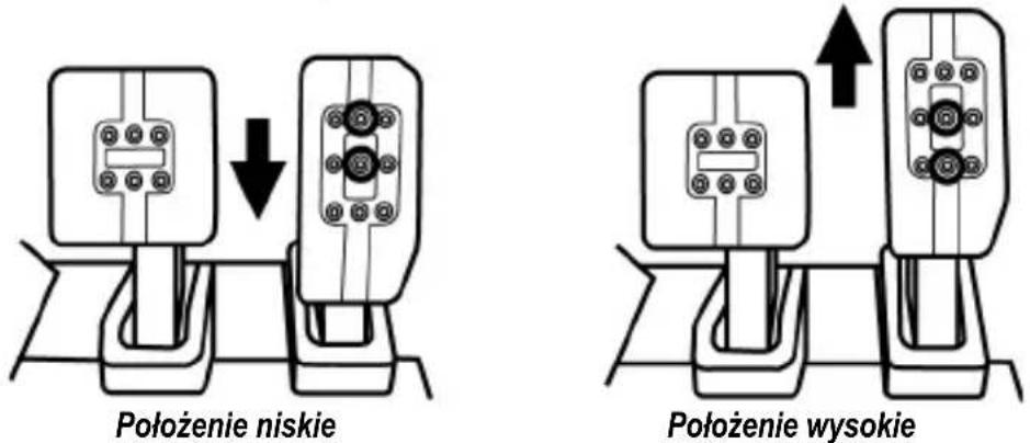 THRUSTMASTER T-LCM Pedals - Regulacja wysokości pedałów - 1