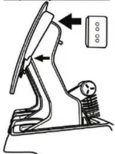 THRUSTMASTER T-LCM Pedals - Pedalların eğimini ayarlama - 2