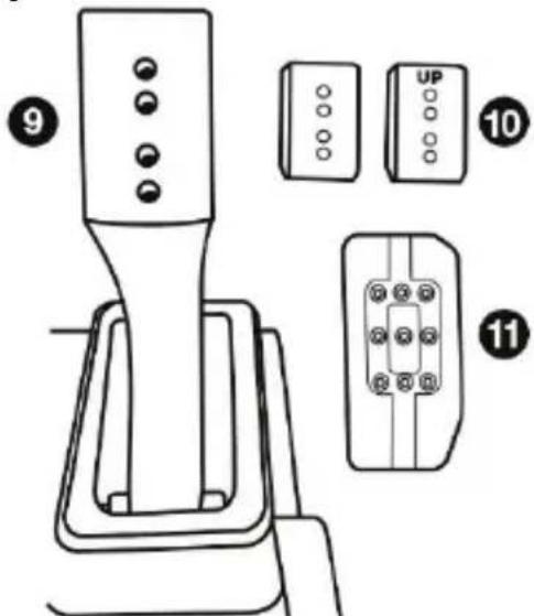 THRUSTMASTER T-LCM Pedals - Pedálová ramena a hlavy - 1