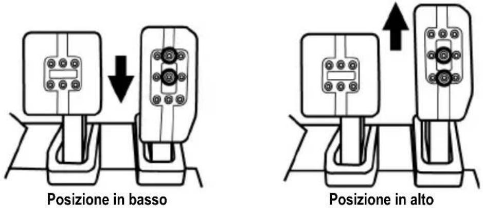 THRUSTMASTER T-LCM Pedals - Regolare l'altezza dei pedali - 1