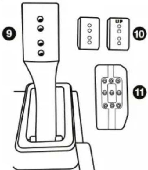 THRUSTMASTER T-LCM Pedals - Elementy dystansowe - 3