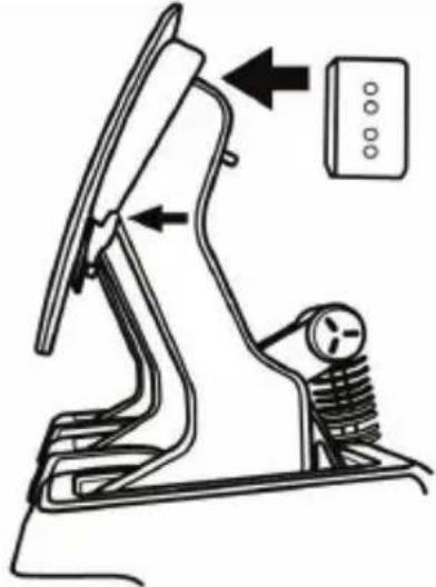 THRUSTMASTER T-LCM Pedals - Ajuster l'INCLINAISON des pédales - 2