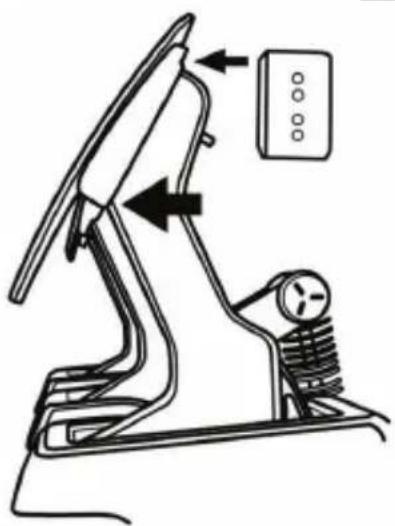 THRUSTMASTER T-LCM Pedals - Regolare l'inclinazione dei pedali - 1