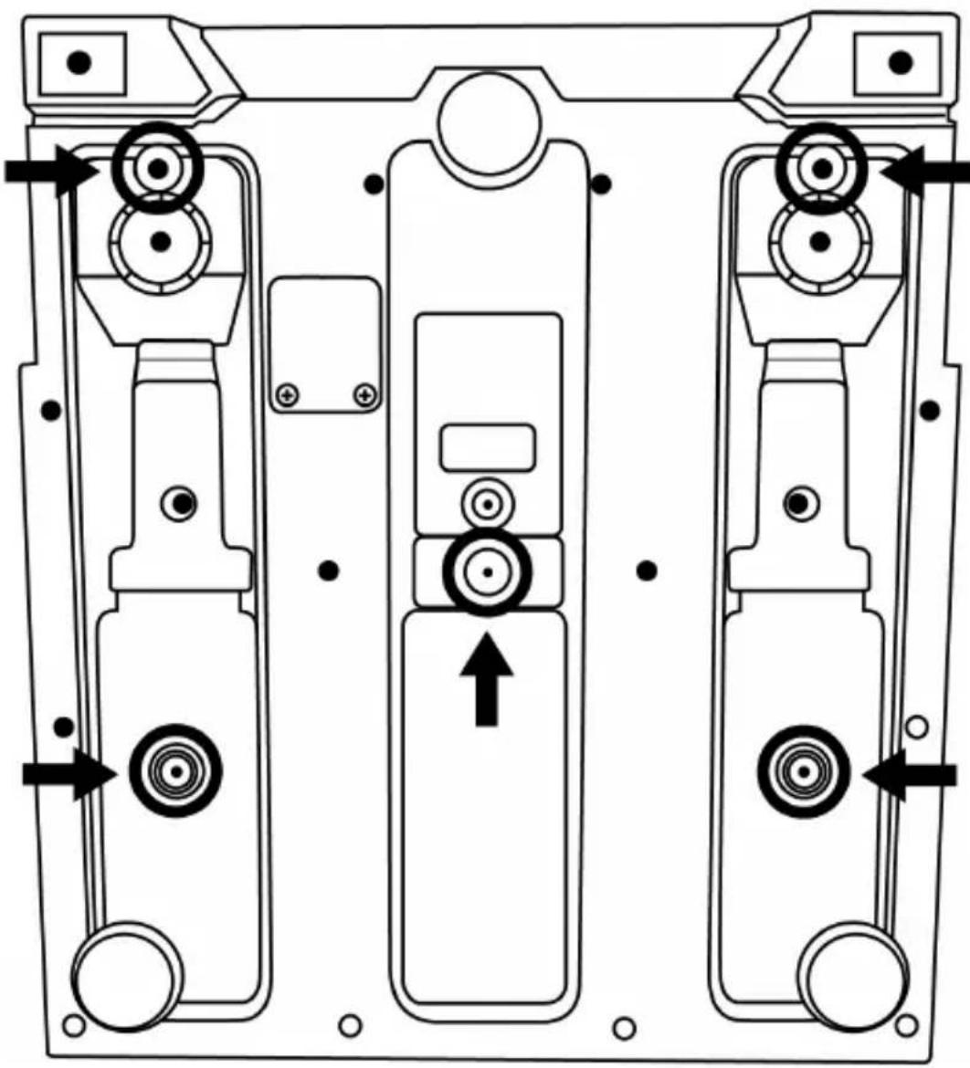 THRUSTMASTER T-LCM Pedals - POLJINSETIN YHDISTÄMINEN TUKEEN TAI OHJAAMOON - 2