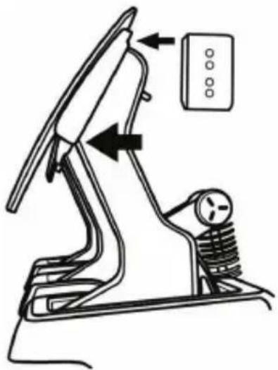 THRUSTMASTER T-LCM Pedals - A pedálok dölésszögének beállítása - 1