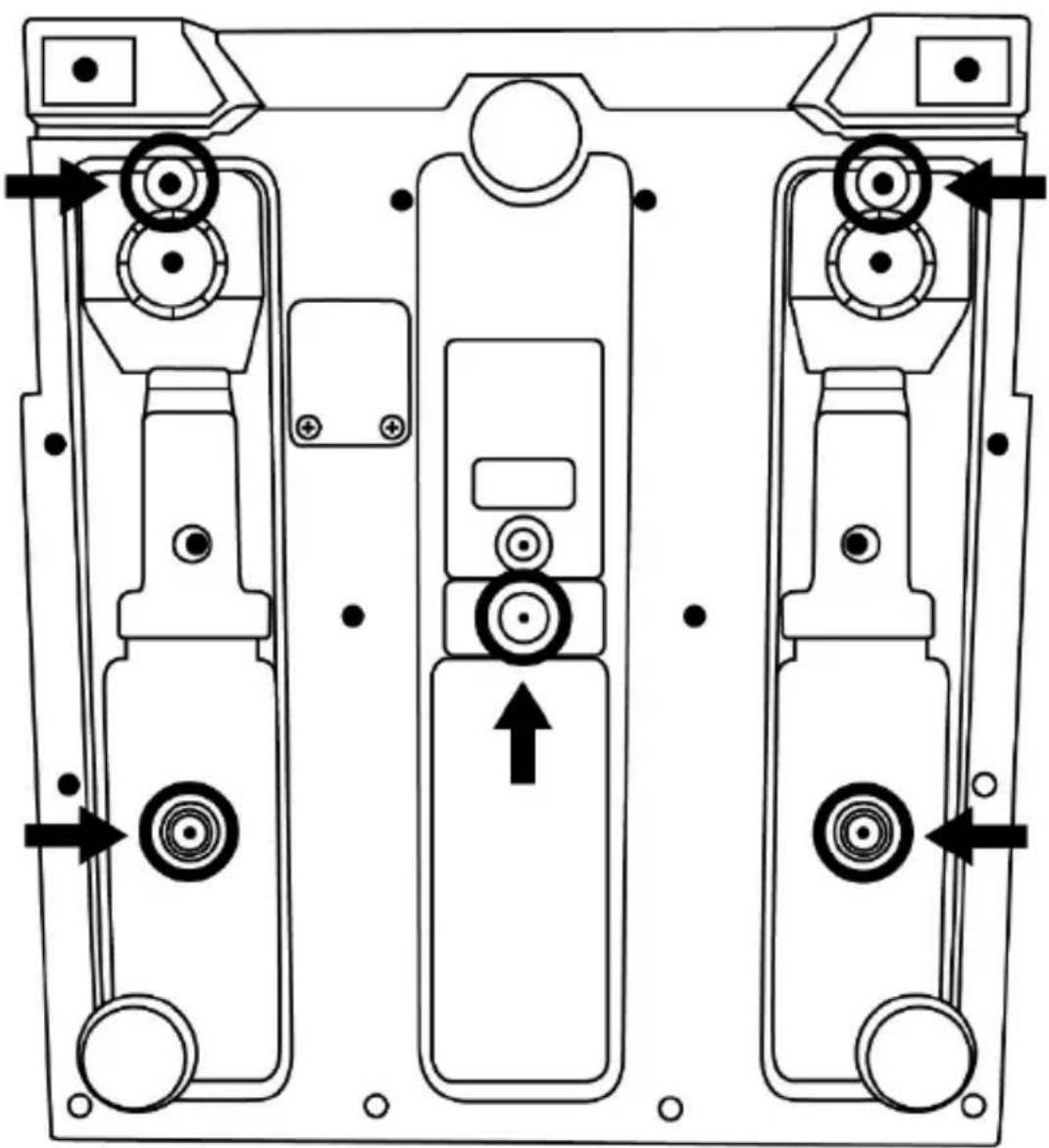 THRUSTMASTER T-LCM Pedals - PEDAL SETİNİ BİR DESTEK VEYA KOKPİTE MONTE ETME - 2