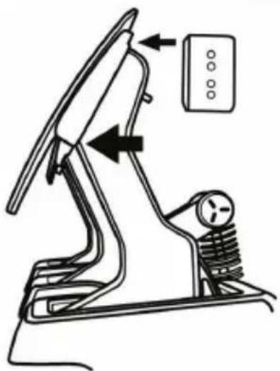 THRUSTMASTER T-LCM Pedals - ペダルの傾き調整 - 1