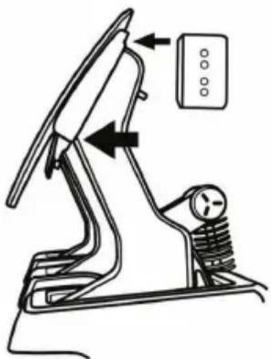 THRUSTMASTER T-LCM Pedals - De hoek van de pedalen afstellen - 1