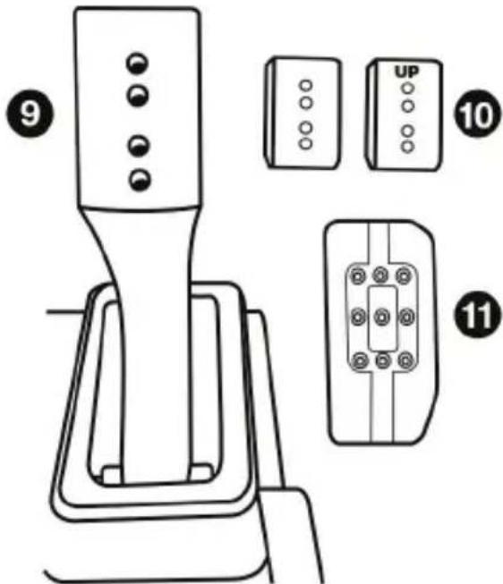 THRUSTMASTER T-LCM Pedals - Entretoises - 3