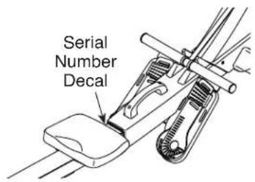 Serial Number Decal