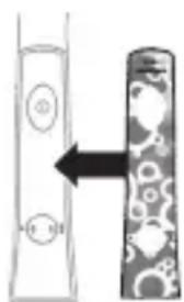 PHILIPS Sonicare for Kids Connected HX6352 - lecienītās uzlīmes piestiprināšana - 1