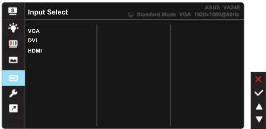 ASUS VA24EHL - Input Select (Valg af indgang) - 1