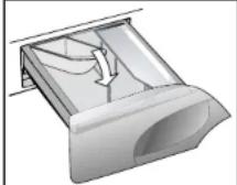 HOOVER VHD 8123 D07S - DETERGENT DRAWER - 2