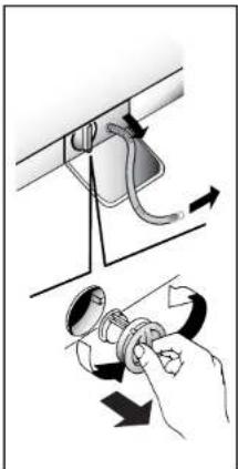 HOOVER VHD 8123 D07S - REMOVALS OR LONG PERIODS WHEN THE MACHINE IS LEFT STANDING - 1