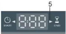 HOOVER VHD 8123 D07S - "DIGITAL" DISPLAY - 5
