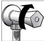 HOOVER VHD 8123 D07S - WARNING: DURING THE WASHING CYCLE, THE WATER CAN REACH A TEMPERATURE OF 90°C. - 2