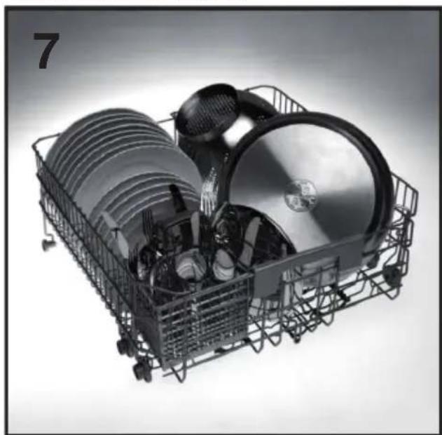 HOOVER HDPN 4S622PW-80 - Panier inférieur (fig. 7) - 1