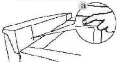 HOOVER HMCS 5172 XI - INVERSIONE DEL SENSO DI APERTURA DELLA PORTA FRIGO - 5