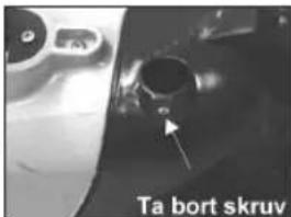 Ta bort skruv